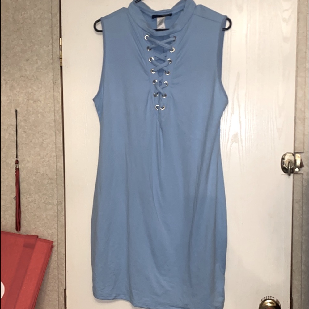 BLUE DRESS